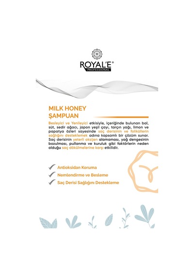 Royale Professional Milk Honey Şampuan 500 ML