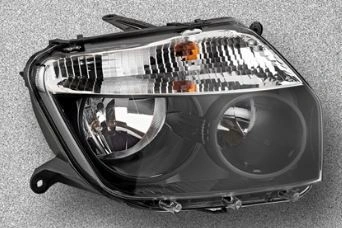 Far Sol Manuel Dacıa Duster 10-13 Siyah