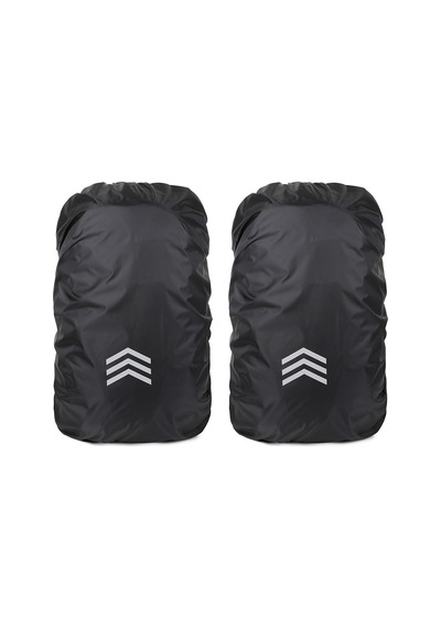 Yuntech01 Su Tasarımı 35l Sırt Çantası Yağmurluk Kılıfı - 2'li Set, Su Geçirmez Ve Reflektif Çok Renkli
