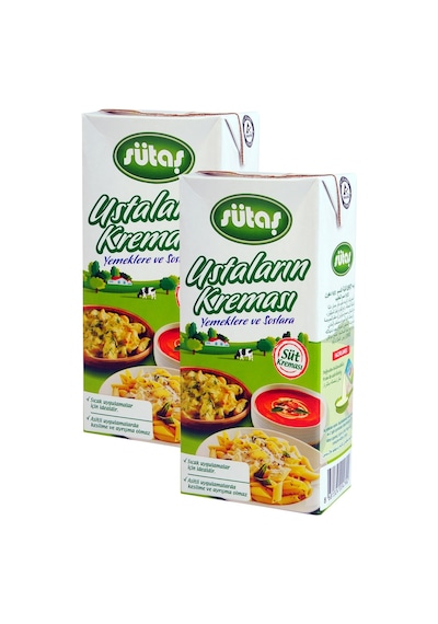 Sütaş Ustaların Kreması 2 x 1 L