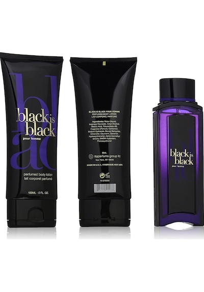 Nu Parfums Group Black EDT 100 ML + Body Lotion 150 ML