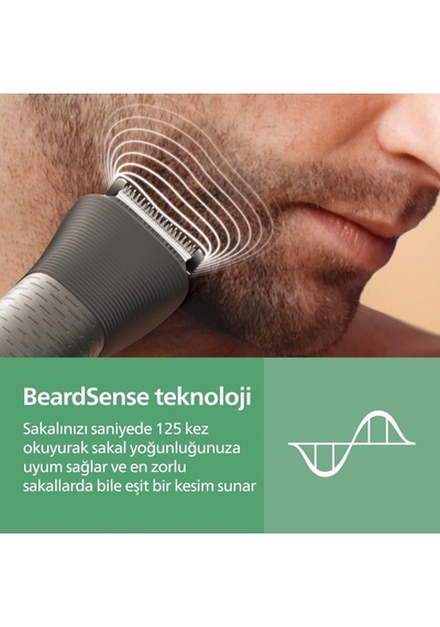 7000serisi 16in1, Erkek Bakım Seti,yüz/saç/vücut/sakal Tıraş Makinesi, Islak&kuru, Mg7931/30
