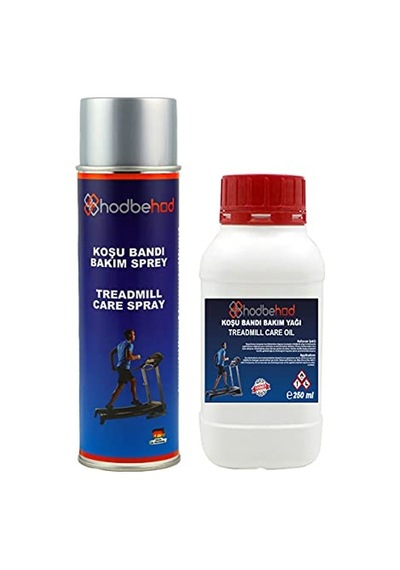 Koşu Bandı Silikon Yağı 250 Ml Sıvı+500 Ml Sprey Silikon Yağ Set Açık Kırmızı