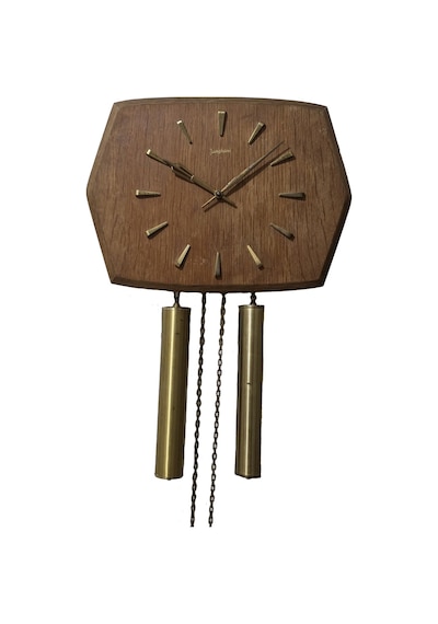 Junghans W748 Antika Mekanik Duvar Saati W013 Çok Renkli