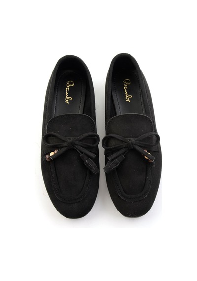 Siyah Kadın Loafer Ayakkabı K01688012672 Siyah