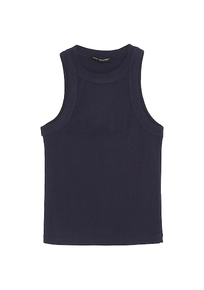 Ollacollection Halter Yaka Basic Fitilli Atlet Lacivert