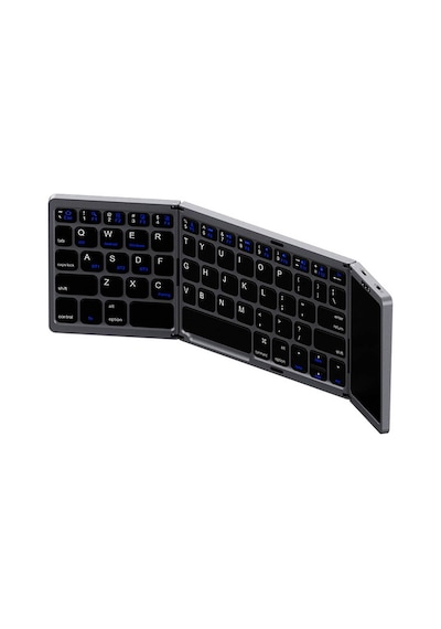 Recci RCS-K01 Katlanabilir Kablosuz Multifonksiyonel Touchpad Klavye