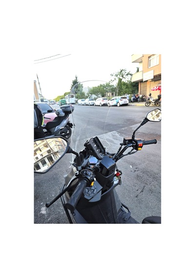 Motocam Küba Newlight 50 Pro Ön Cam 2023-2026 Model 75cm Şeffaf Renkli 4mm Uzun Boylu