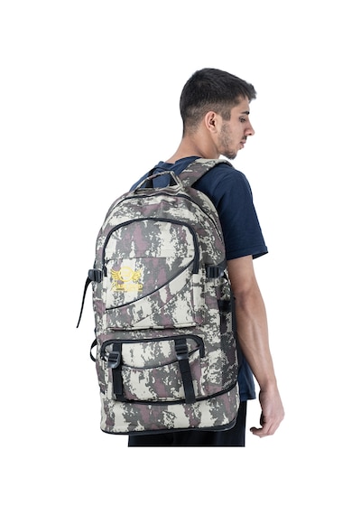 Probag Çok Bölmeli Suya Dayanıklı Outdoor Sırt Çantası Dağcı Çantası Kamp & Günlük Kullanım Kamuflaj