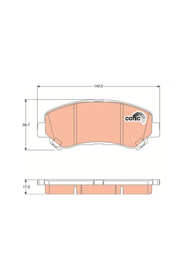 Nissan Qashqai X-trail Ön Fren Balatası 2006-2013