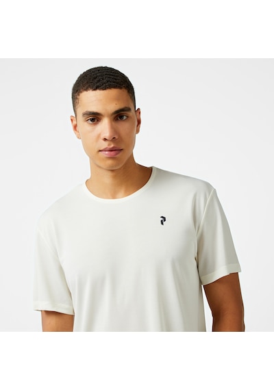 Peak Performance Delta Erkek Beyaz Antrenman T-shirt - G79360030