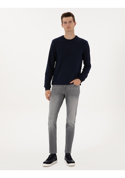 Pierre Cardin Erkek Gri Pantolon Jean 50315827-vr024 Gri