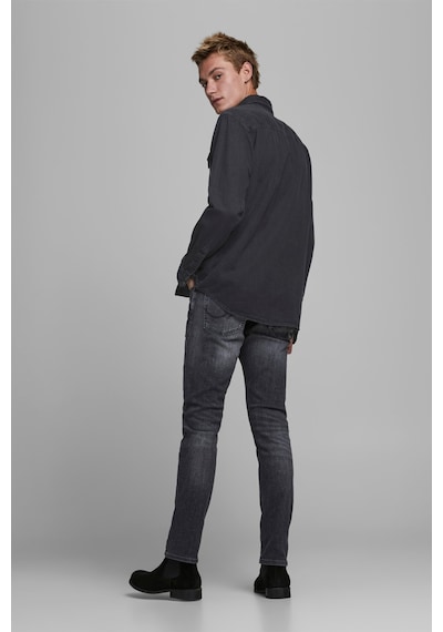 Jack & Jones Erkek Kot Gömlek - 12138115 Siyah
