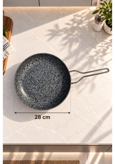 Zest Peakstone Tava 28 Cm Gri