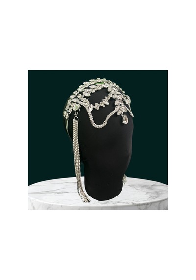 Bant Alınlık Gelin,kına,nişan,söz,after,bride,party Taç Gümüş - 729058943 Gümüş
