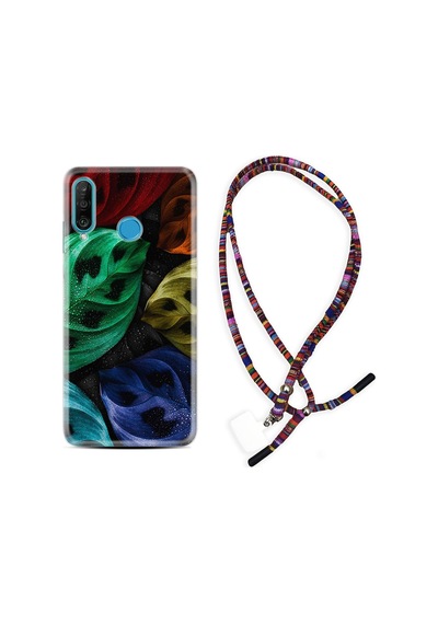 Huawei P30 Lite Kılıf Rasta Boyun Askılı Foids 1669