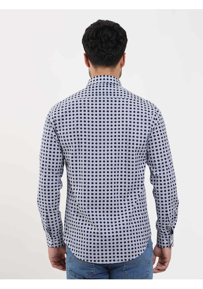 Dufy Lacivert Erkek Slim Fit Puantiyeli Brent Düğmeli Yaka Uzun Kol Gömlek - 104349-lacivert Lacivert Dufy Lacivert Erkek Slim Fit Puantiyeli Brent Düğmeli Yaka Uzun Kol Gömlek - 104349-lacivert Lacivert