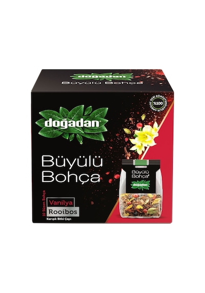 Doğadan Büyülü Bohça Roıbos Çay 10lu Vanilyalı 2'li Ekonomik Paket - 2 Adet Tarı