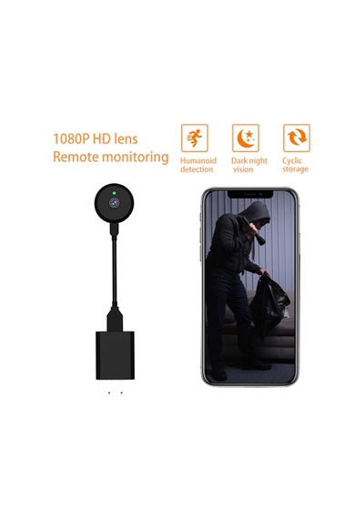 Cbtx X16 Pilsiz Mini Kamera App Kablosuz Wifi Kamera Desteği Kızılötesi Gece Görüş Modu