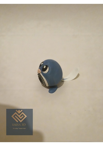 Poliwag Pokemon Figür 3.5 Cm