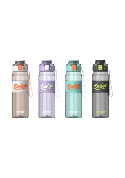 Dodge Su Matarası Tritan Siyah 850ml Siyah