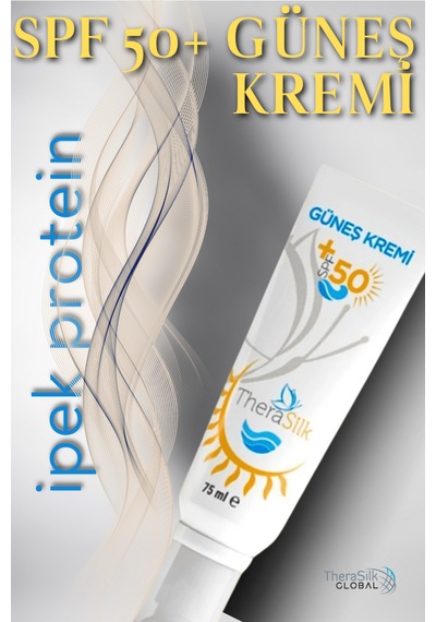 Therasilk Ipek Proteinli Güneş Kremi Yüksek Koruma Spf 50 Kolaj