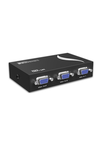 Vga 2 Port Anahtarlı Switch 2 Kasa 1 Mönitör