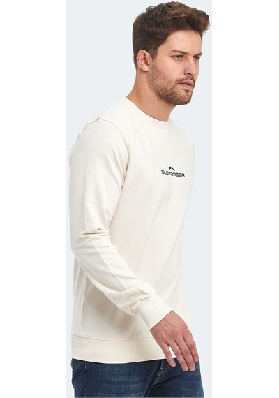 Slazenger ORTWIN Erkek  Bej Sweatshirt