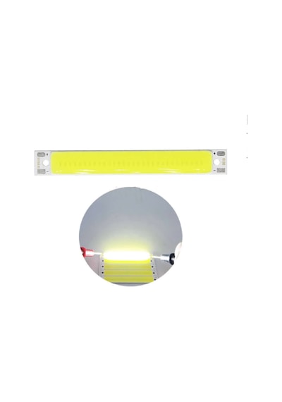 3W 60x8mm Soğuk Beyaz Şerit Led Modül Aluminyum Pcb Cob Şerit Led Floresan Lamba Aydınlatma Işık
