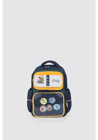 Ççs Kids Premium Okul Çanta Seti 3'lü İlkokul Ortaokul Sırt Çantası Termal Beslenme Çantası Kalemlik Mavi 51974 Açık Mavi
