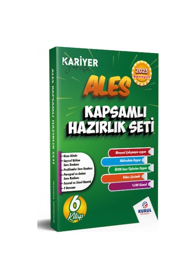 ALES Video Çözümlü Kapsamlı Hazırlık Seti