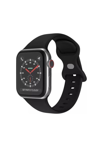 Apple Uyumlu iPhone Watch Se Ultra 2 9 10 Silikon Kordon Kayış S m Beden 42 44 45mm