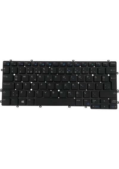 Dell Latitude 13-7370 Klavye Işıklı
