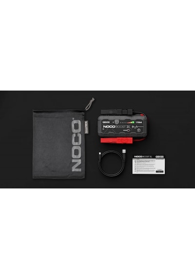 Noco Boost X GBX55 12V 1750 A Lityum Akü Takviye + Powerbank + Led Lamba + Eva Çanta