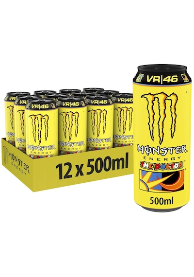 Monster Energy V46 The Doctor Enerji İçeceği 500 Ml X 12 Adet