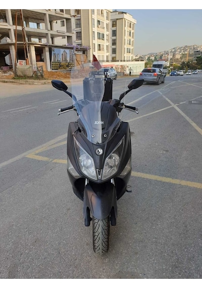 Motocam Sym Joymax 250 İ Ön Cam 2013-2016 Model 75cm Şeffaf Renkli 4mm Uzun