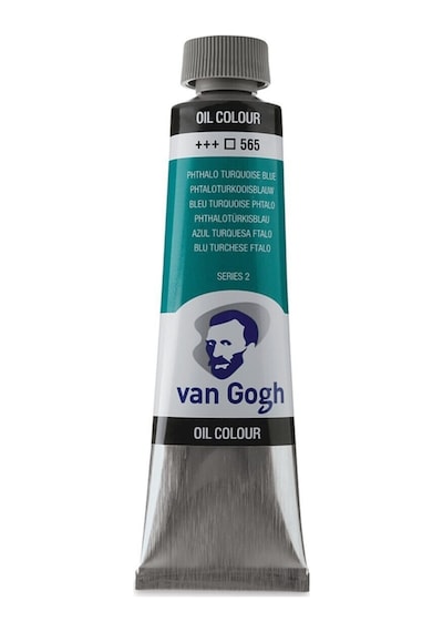 Van Gogh : Yağlı Boya : 40 Ml : Phthalo Turquoise Blue