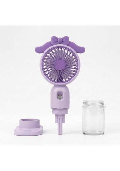 Avec Av-f830 Su Spreyli Ve Figürlü Usb Şarjlı Mini Fan