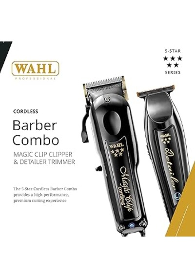 Wahl 8148 Magic Clip 2 Li Tıraş Makinesi Barber Combo Kablosuz