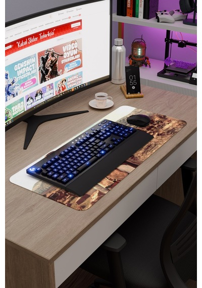 İyi Kötü Çirkin V3 70x30 Xl Gaming Kauçuk Kaymaz Taban Mouse Pad Fare Altlığı