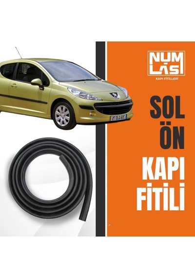 Peugeot 207 Tek Kapı Sol Ön Kapı Fitili-a Kalite-numlas-nm3649