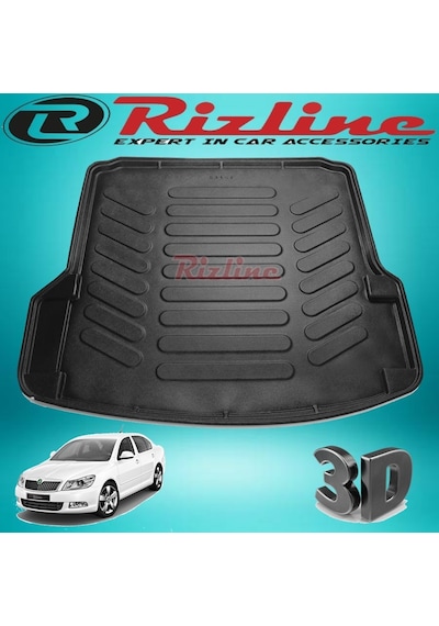 Skoda Octavia A5 3D Bagaj Havuzu Paspası 2005-2012 Arası Rizline