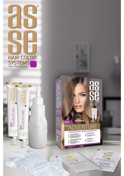 Asse Set Boya 8.0 Açık Kumral