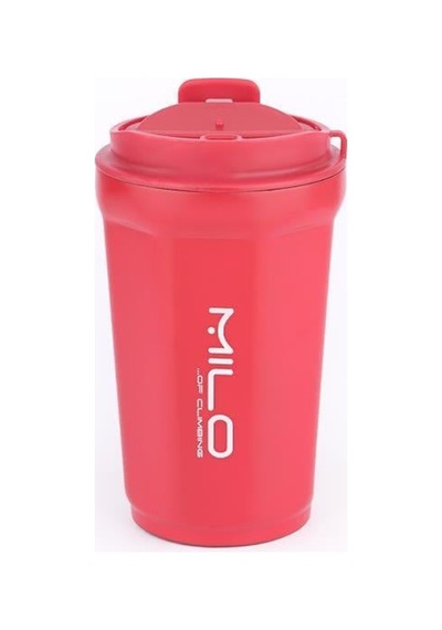 Milo Dery 350 Ml Çelik Termos Mug Kırmızı Çok Renkli