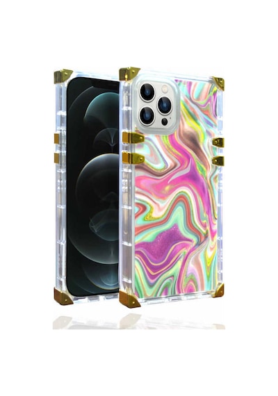 Apple Uyumlu iPhone 12 Pro Kılıf Zore Ples Kapak Mavi