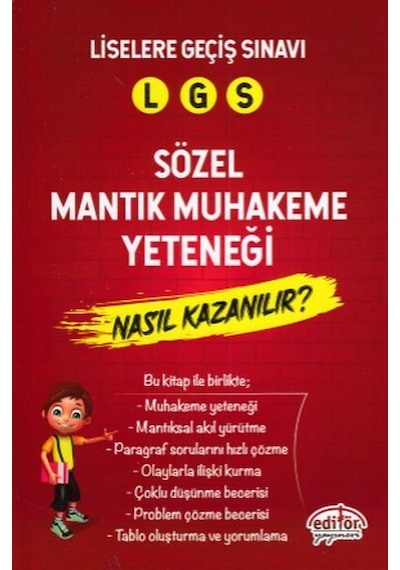LGS Sözel Mantık Muhakeme Yeteneği Nasıl Kazanılır?- Editör