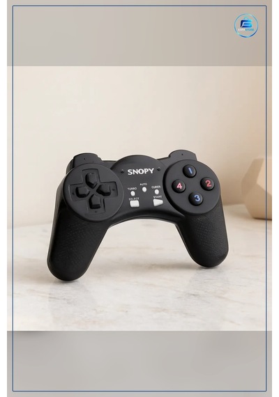 Gamepad Joystick Usb Kablolu Siyah Kumanda Pc Uyumlu Ergonomik Ta