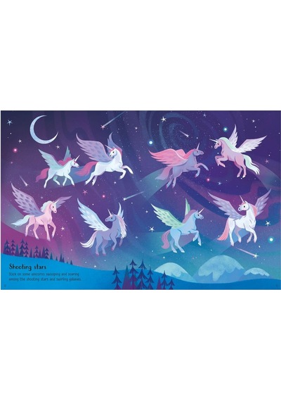First Sticker Book Unicorns (First Sticker Books)- Usborne