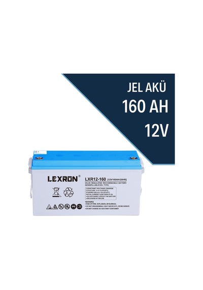 Lexron 160ah Jel Akü Lxr160