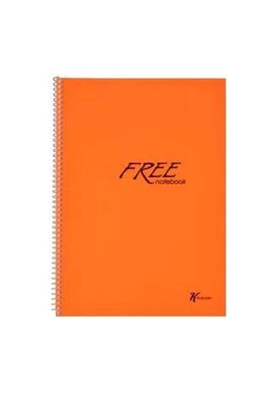 Keskin A4 80 Yp.düz Pp Kapak Free Defter
